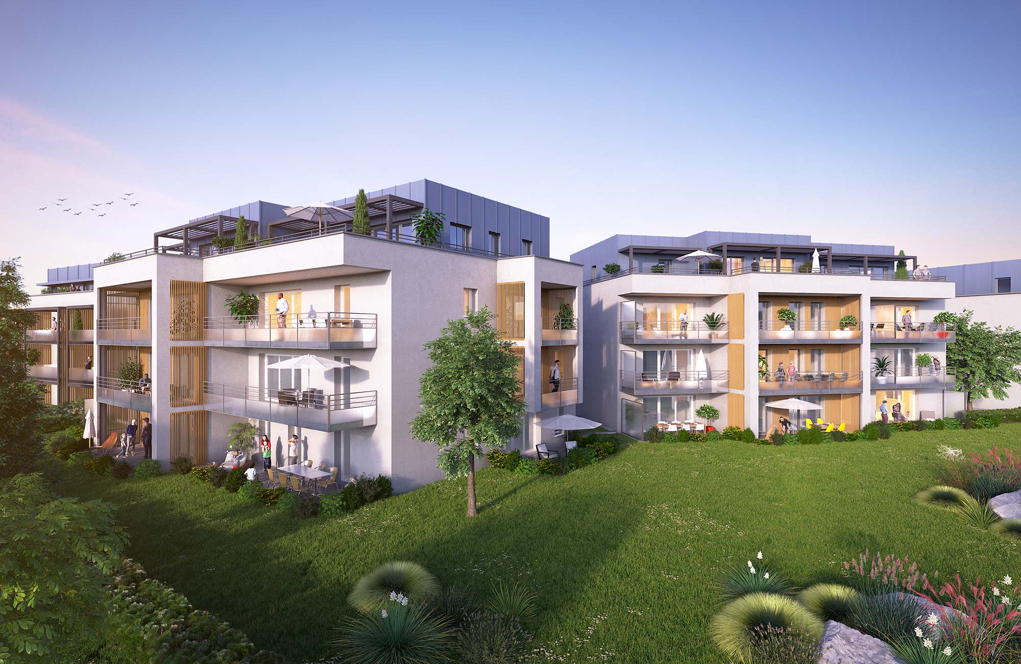 Seynod logements neufs primalp Oxygen