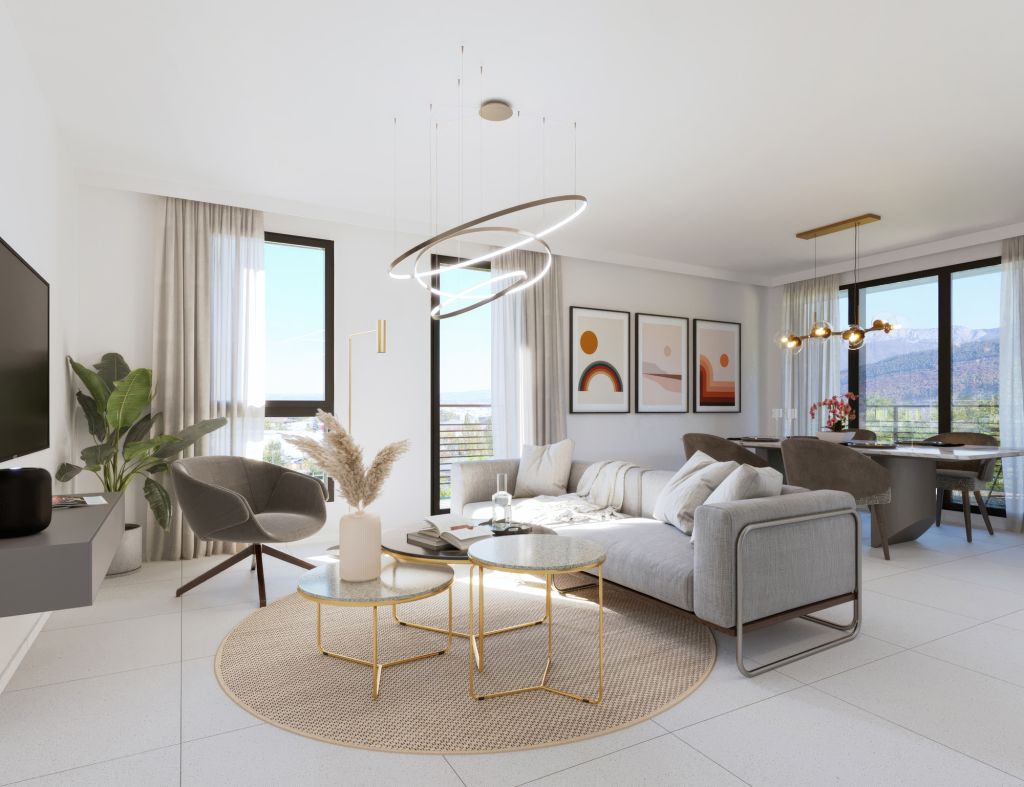 L'intérieur de l'appartement neuf à Seynod - Ciméo- Primalp