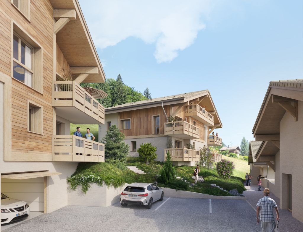 4 chalets neufs à Saint Jean de Sixt - promoteur immobilier Primalp