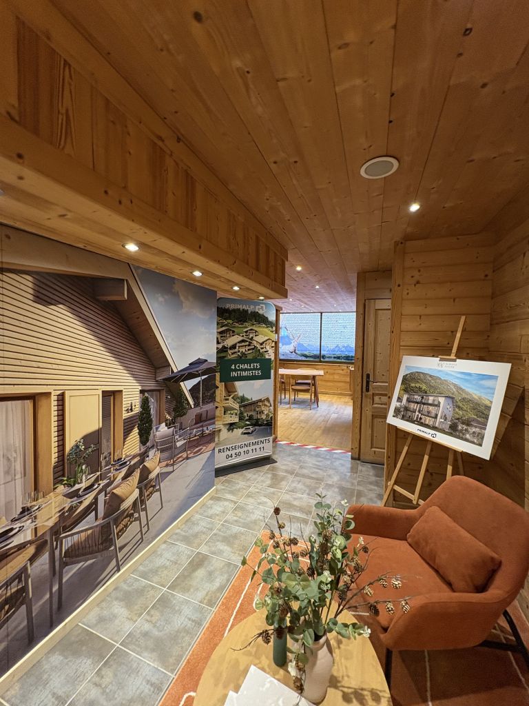 Accueil des clients Primalp et Peak Immo